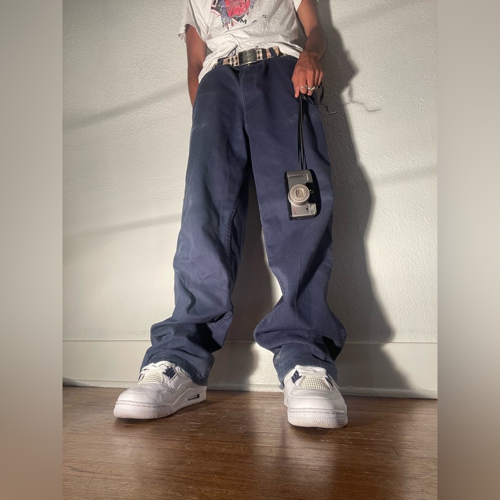 Navy Blue Ben Davis Work Pants